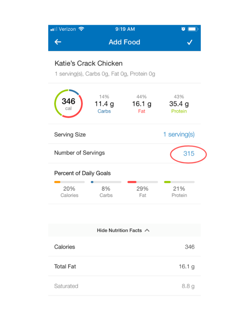 The Ultimate Guide To Creating Recipes In Myfitnesspal Rx Nutrition Coaching